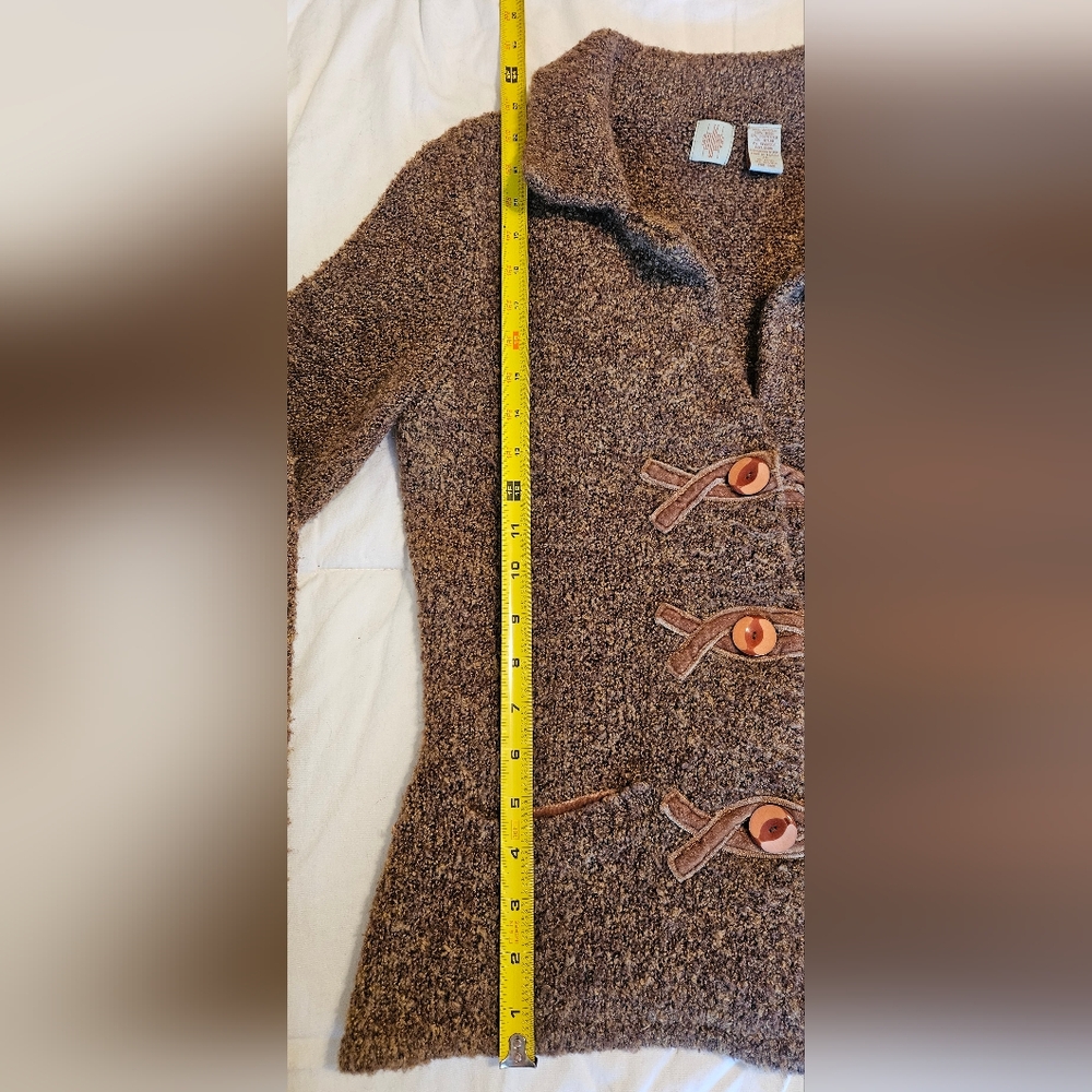 Anthropology HWR Boucle Sweater Jacket XS - Picture 7 of 14